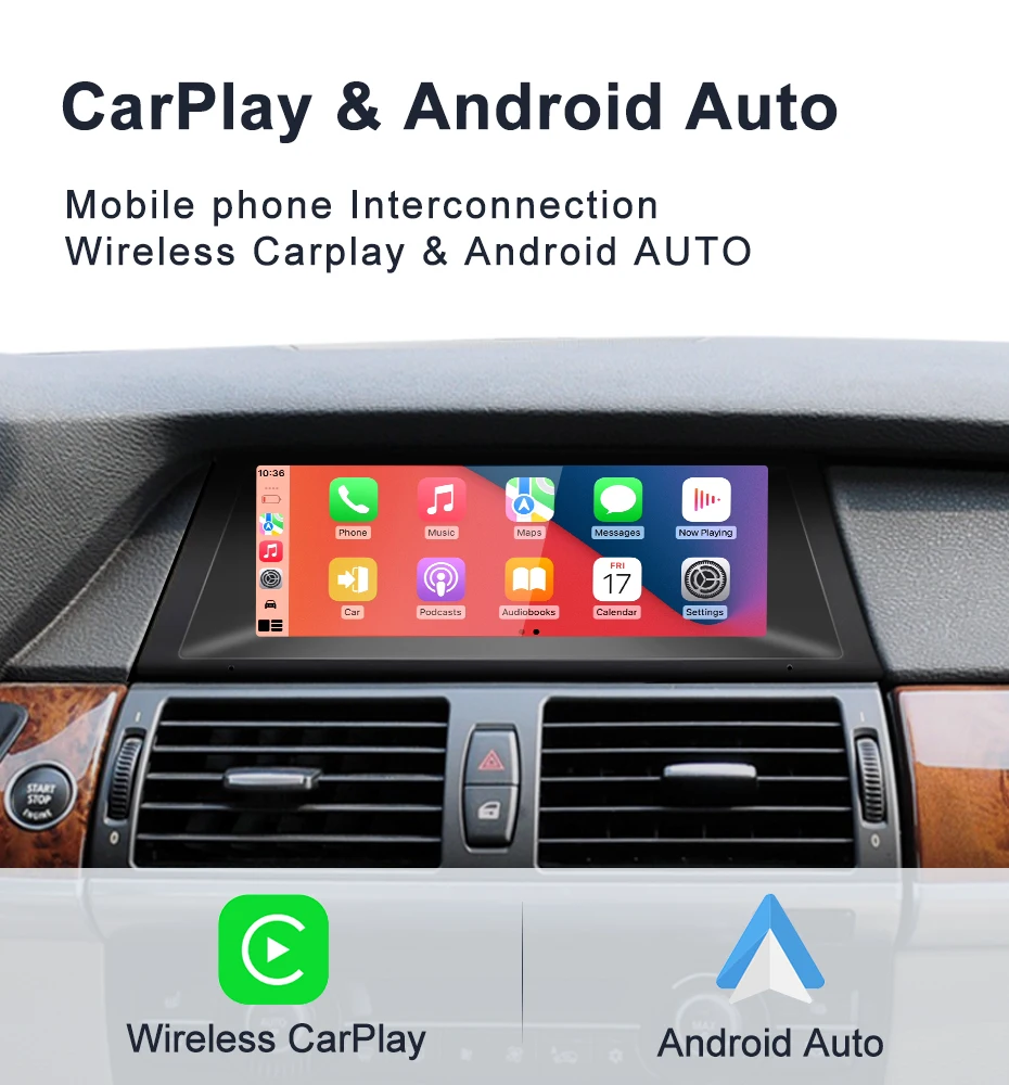 Qualcomm Snapdragon680 6225 Android13 8.8inch For BMW E70 E71 X5 X6 Car Multimed