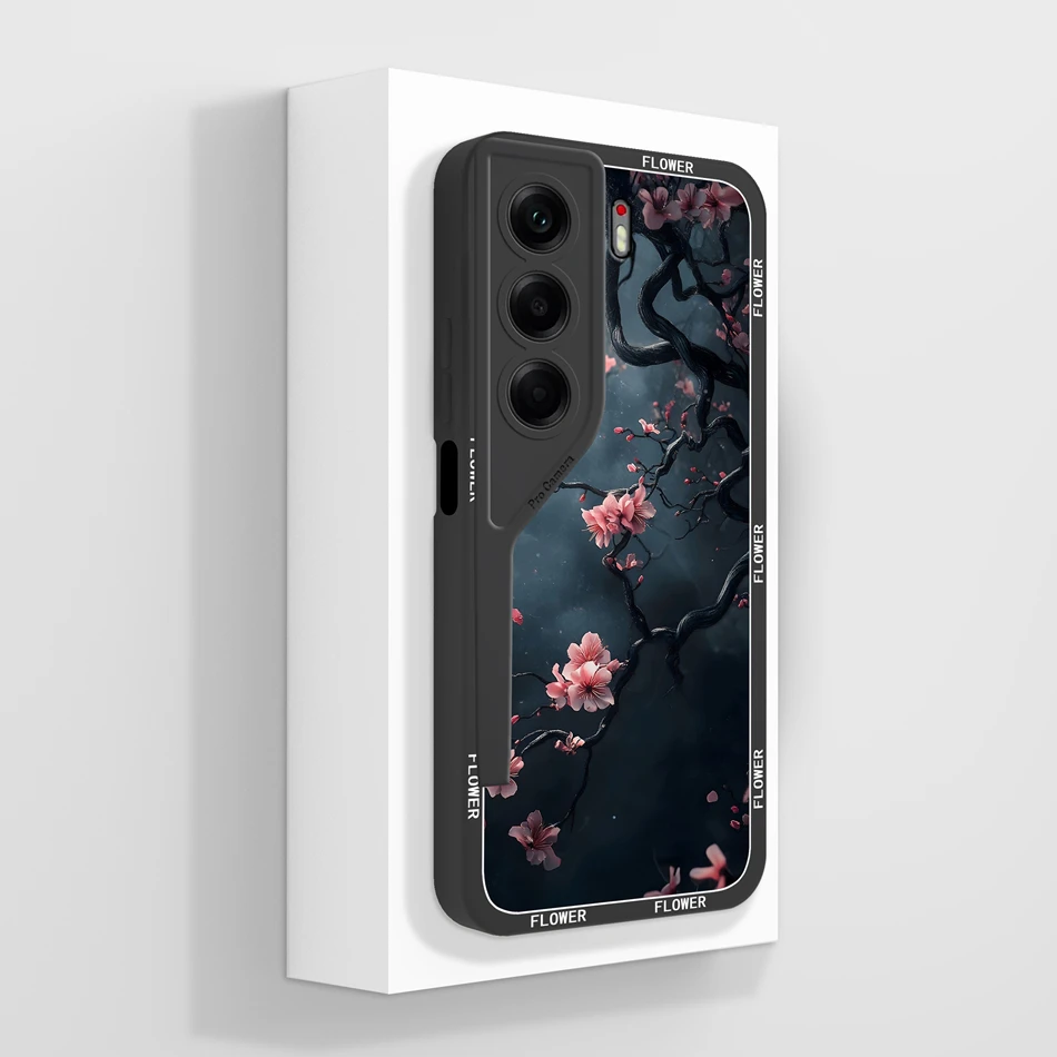 Trendy Creative Soft High-Quality Liquid Silicone Phone Case - Durable Bumper Back Cover