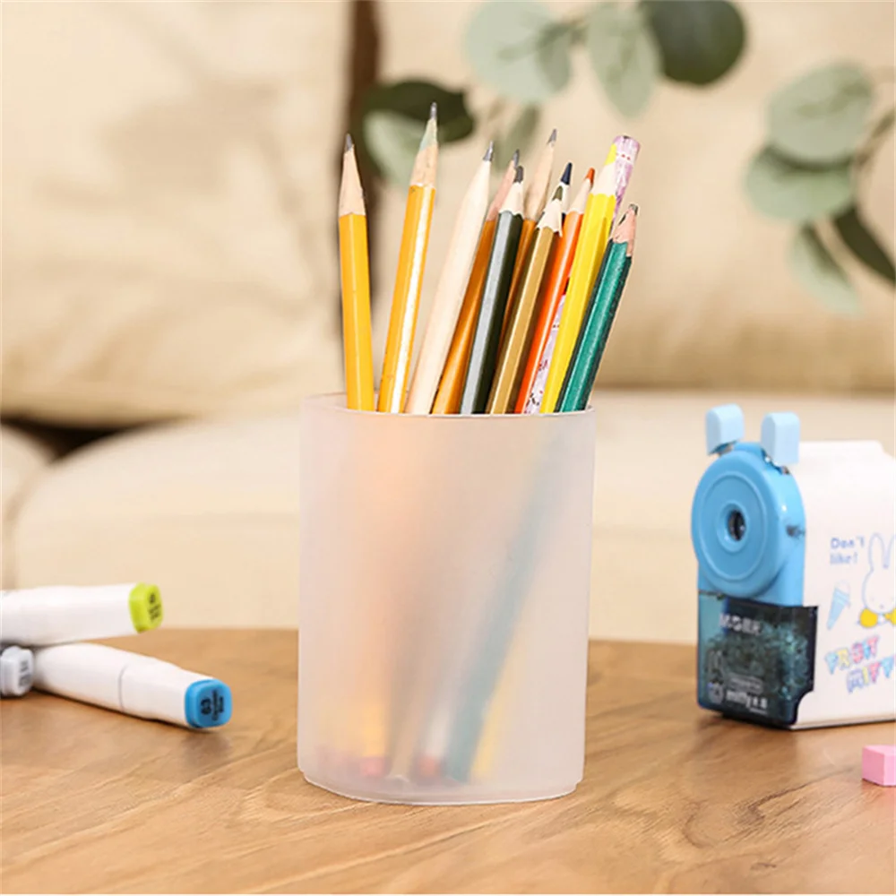 Desk Accessories Organizer Pen Holder Pencil Pot Storage Box Desktop Organizer Stand for Pens Case Office Stationery Organizers