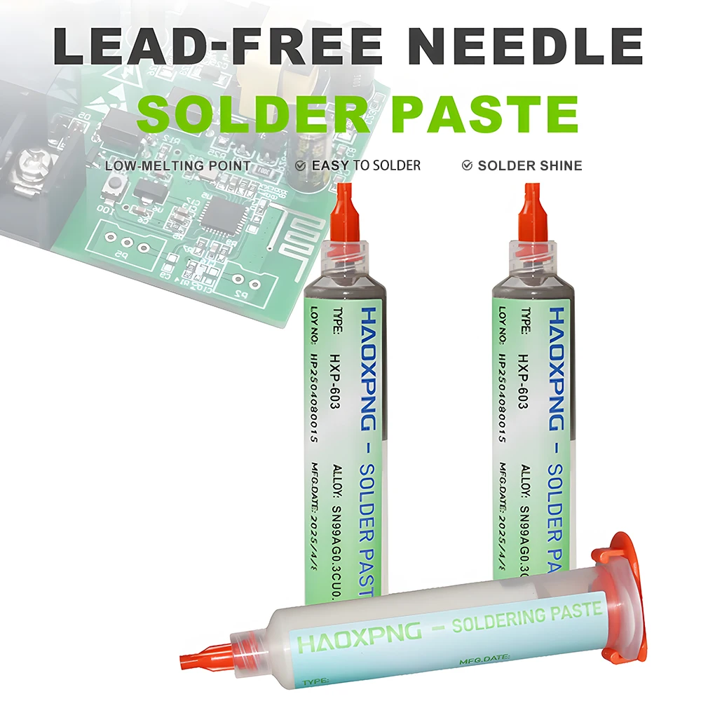 172℃/217℃ No Cleaning Required Solder Paste Flux For Soldering Led Smd Repair Tin Paste Pcb Ic
