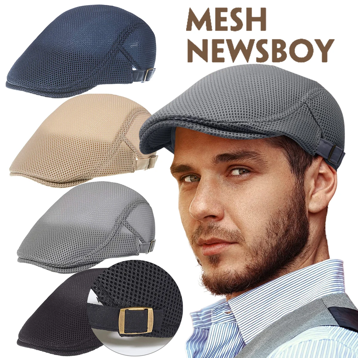 Casual Hat Beret Hat Men's Casual Hat Berets Cotton Caps For Spring Summer Autumn