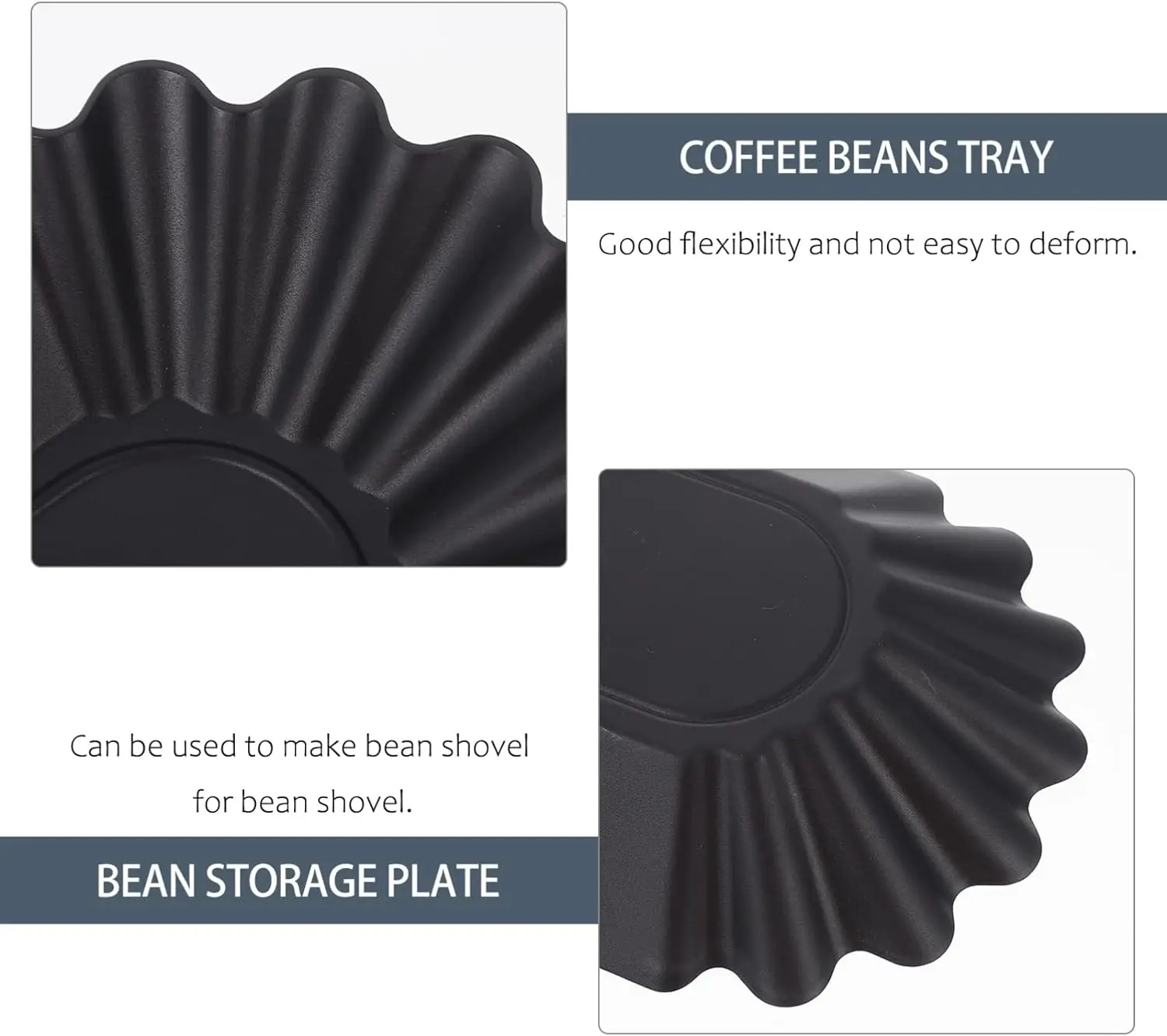 Coffee Beans Cupping Sample Tray Reusable Plastic Plate for Scooping and Weighing Coffee Bean Kitchen Tool Bean Tray storage tray kitchen tray bamboo organizer tray jewelry storage tray soap dispenser tray drink tray