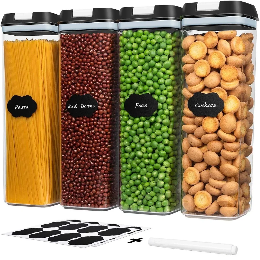 

Kitchen Food Storage Container Pantry Organization Set - 4 Pack