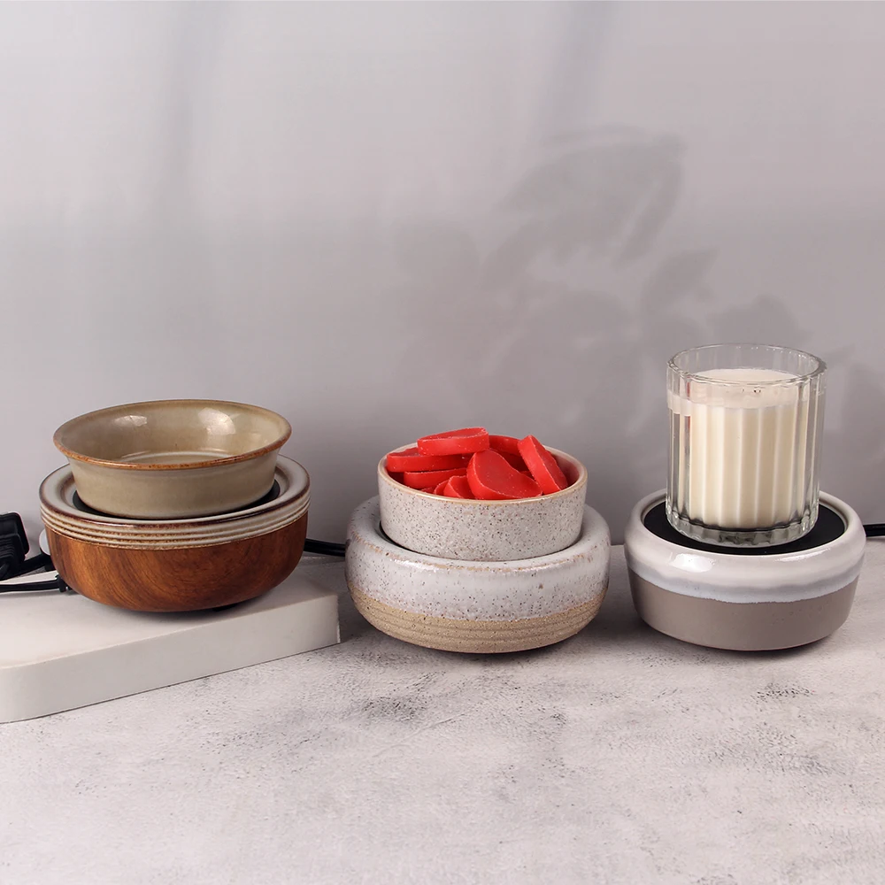 Wax Melt Warmer Scentsy Warmer 2-in-1 Candle Wax Melter and Fragrance for Cube or Melts to Spa Home Office