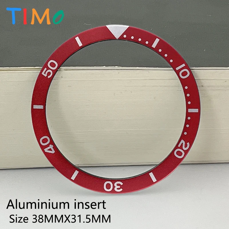 Premium 38x31.5mm Aluminum Bezel Insert