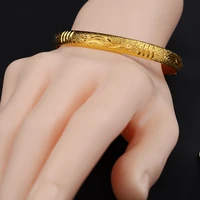 Goldlen Middle East 6-piece Ethiopian Girl Copper Bracelets Dubai Women's Fashion Jewelry Ethiopian Bride Wedding Gift 2