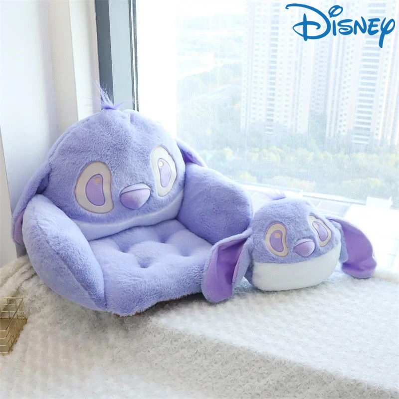 Hot Disney Anime Stitch Cartoon Sofa Seat Plush Cushion Stuffed Sofa Cute  Pillow Pad Home Office Chair Decoration Kids Gifts - AliExpress