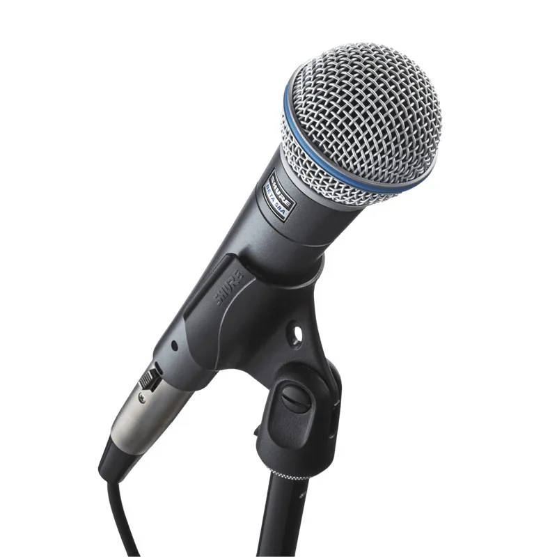 BETA58A Supercardioid Dynamic Vocal Microphone For Stage Singing Home Studio Wired Microphone for Karaoke BBOX Recording condenser microphone