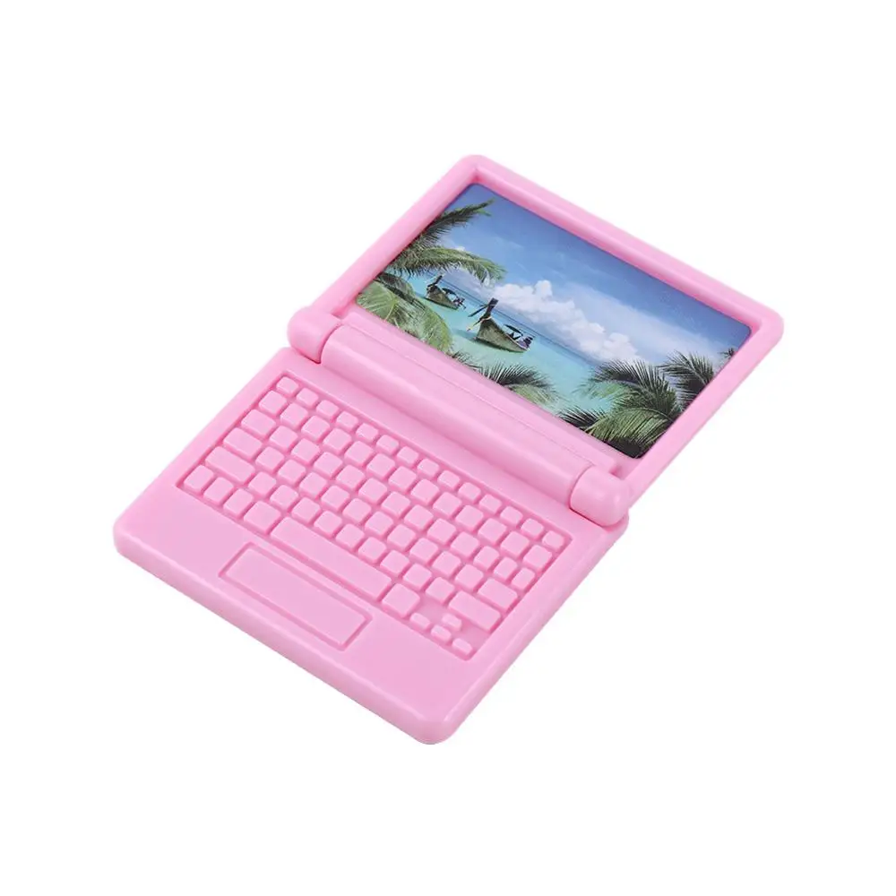 Doll House Dollhouse Decor Computer Miniature Dollhouse Furniture Dollhouse Computer Simulation Laptop Dollhouse Miniature