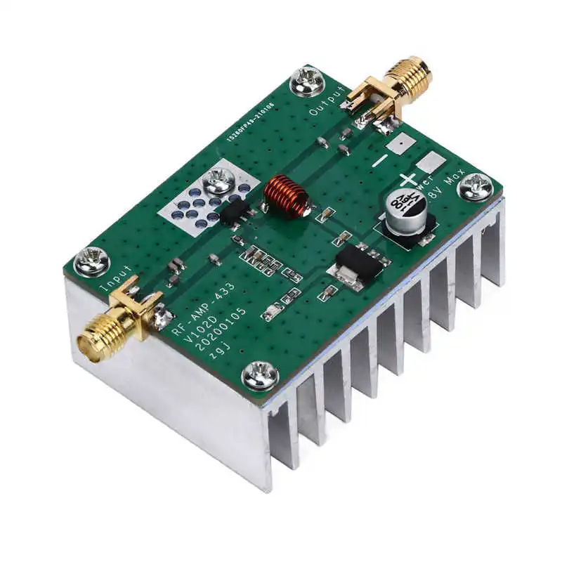 Frequency Counter Power Amplifier Board High Frequency Rf 433mhz 8w