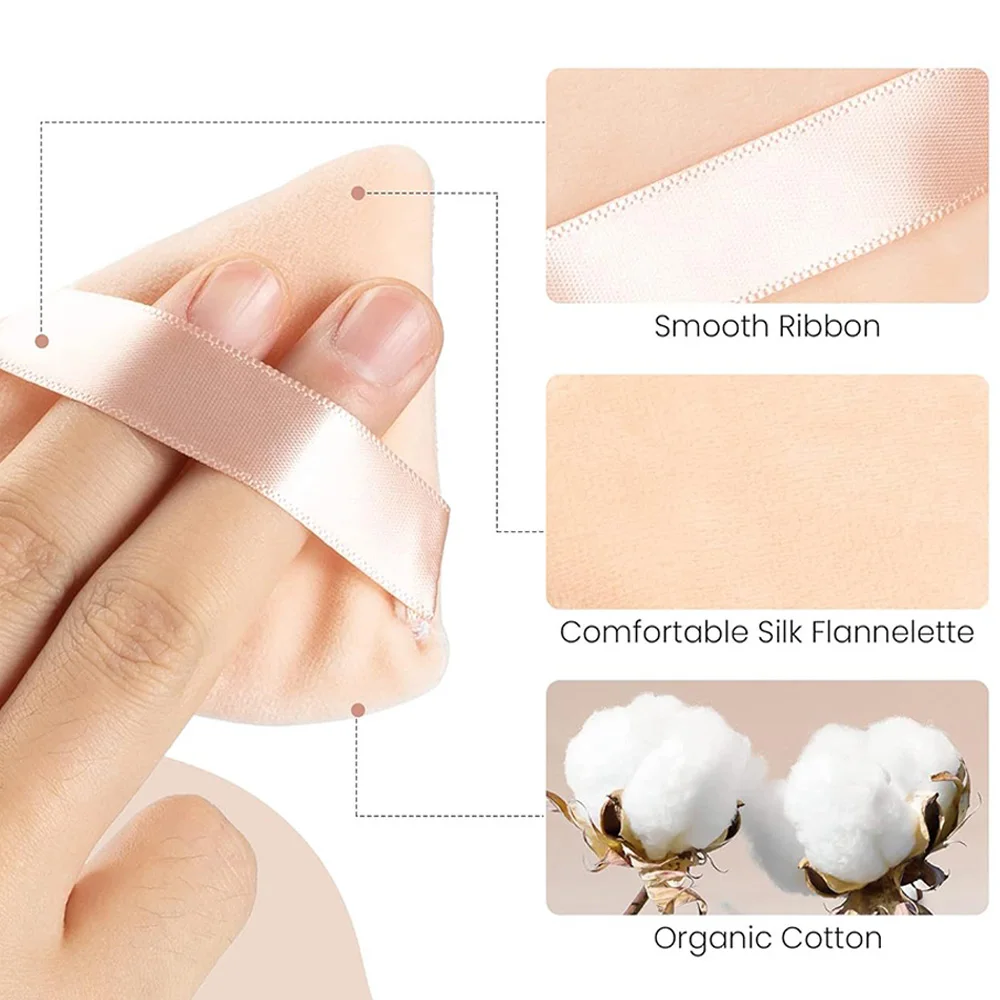 Soft Powder Puff Set For Face Makeup