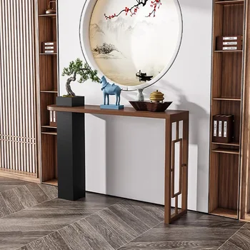Tavolo Console Moderno di Tendenza, Accogliente, Unico e Creativo per Ingressi, Tavolo di Lusso Classico, Schreibtisch, Arredamento per Soggiorno
