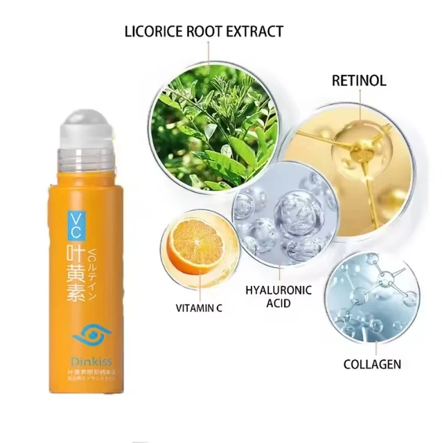 Anti Dark Circle Eye Serum Oil Retinol Anti Wrinkle Firming Skin Remove Eye Bag Fade Fine Line Whitening Eye Care 6