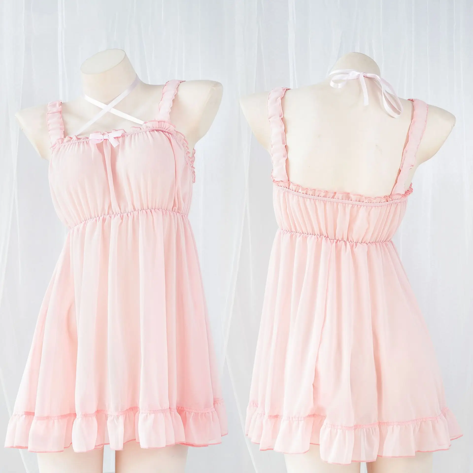 Vestidos De Lolita Con Lazo Para Niños, Niñas, De Manga Larga Con Volantes, De Princesa
