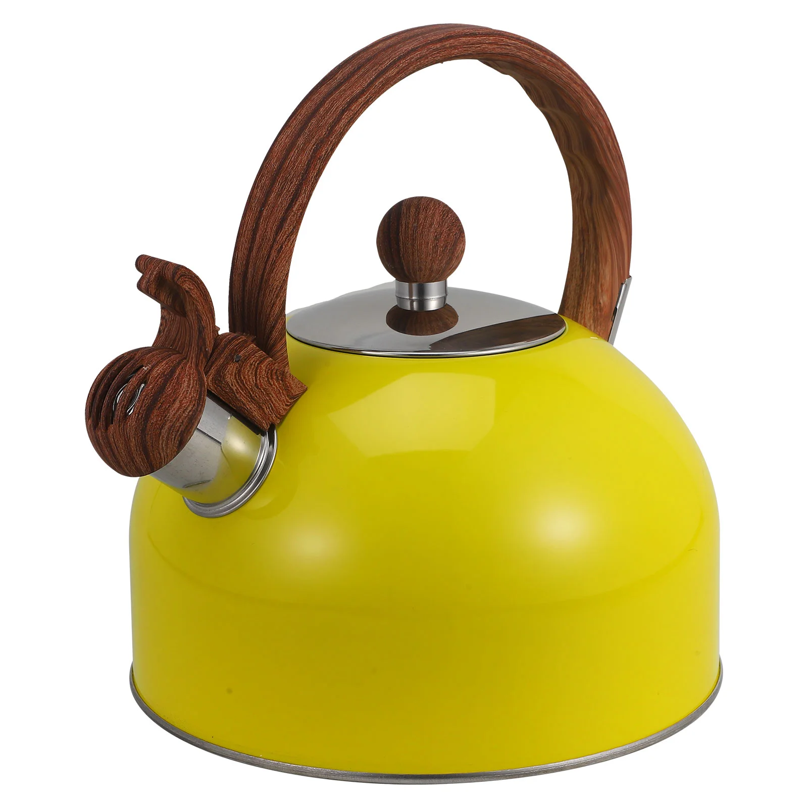 

Whistle Kettle Whistling Teakettle Pot Water Boiling Metal Sounding Stainless Steel Portable