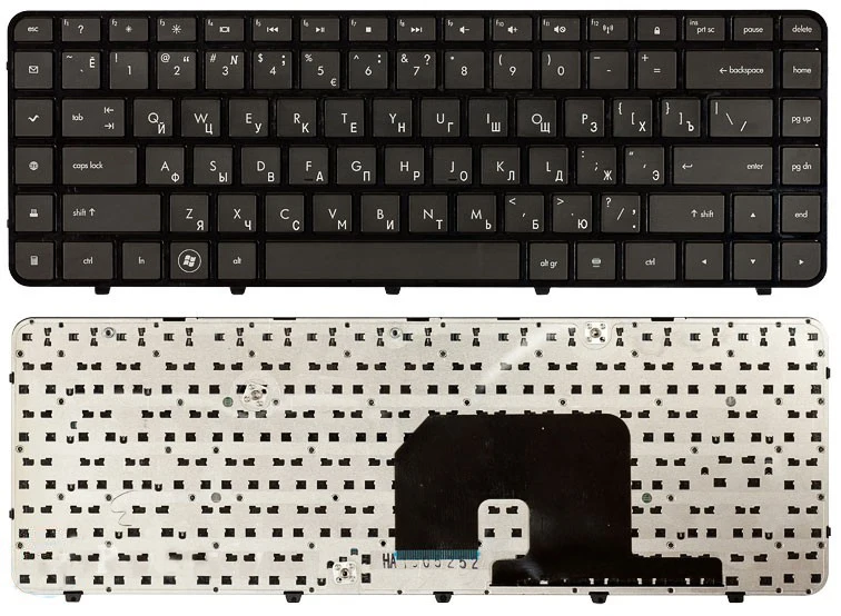 Keyboard for HP Pavilion dv6-3327sr black with frame | Компьютеры и офис