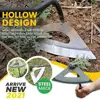 Hollow Hoe Handheld Weeding Rake Planting Vegetable Farm Garden Agriculture Tool Hardened Weeding Accessories 3