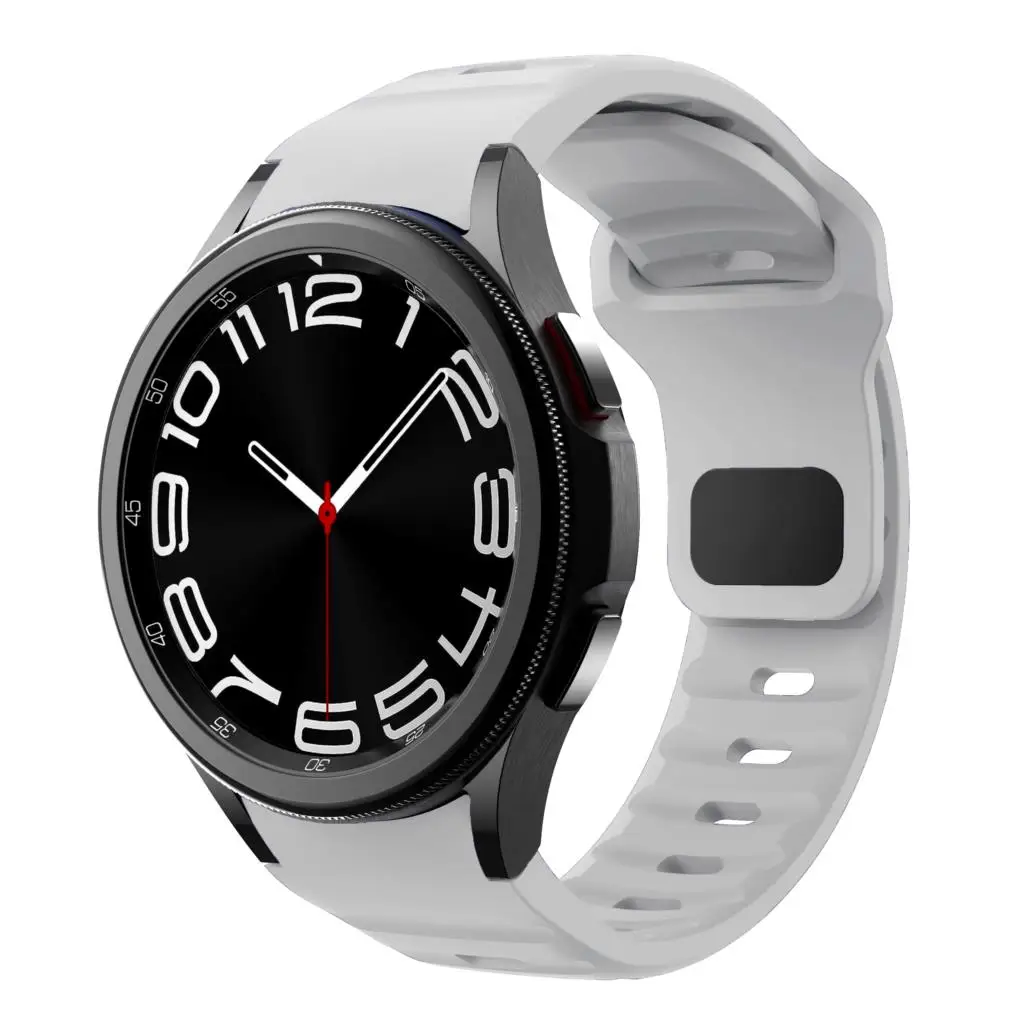 Premium Silicone Smartwatch Band - Versatile and Stylish Strap Replacement