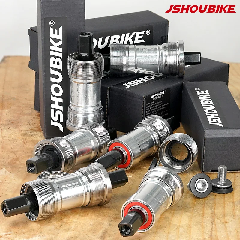 Bike Crankset Square Taper BSA 68mm Sealed Bearing British Threaded Bottom Bracket for MTB Road Bikes