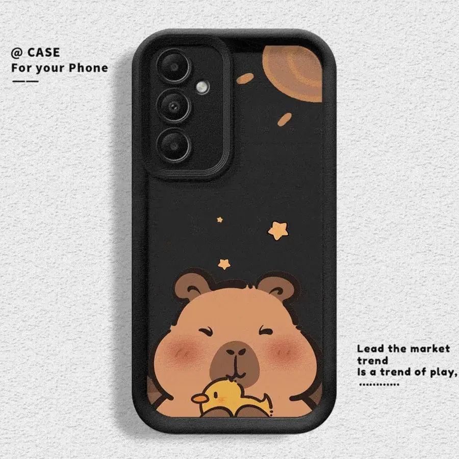 Charming Capybara Matte Phone Case