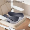 Massage Cushion office sitting caudal vertebra decompression vibration heating mat cushion PC training mat 2