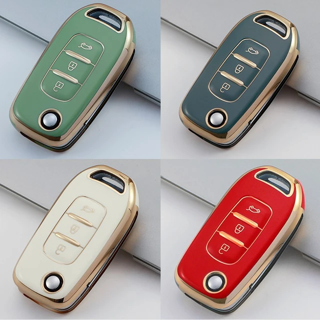 Remote 3 Tasten Auto Schlüssel Fall Abdeckung Für Renault Megane Clio  Captur Kangoo Schlüssel Tasche Shell Auto-Styling Auto zubehör - AliExpress