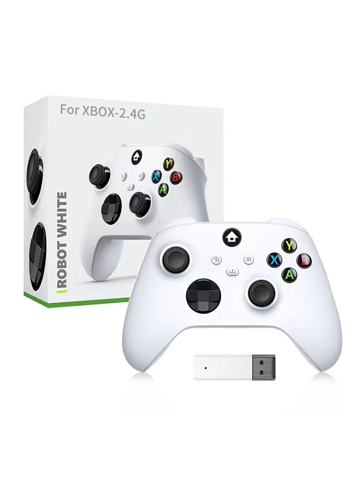 Manette de jeu sans fil Xbox Series S avec récepteur 2.4G - Compatible avec  Xbox One/Xbox One S