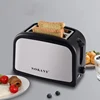 Toaster 2 Slice Wide Slot with 6 Preset Temperature and Timing Small Stainless Steel Bread Toaster with Manual Stop 1