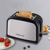 Toaster 2 Slice Wide Slot with 6 Preset Temperature and Timing Small Stainless Steel Bread Toaster with Manual Stop 1