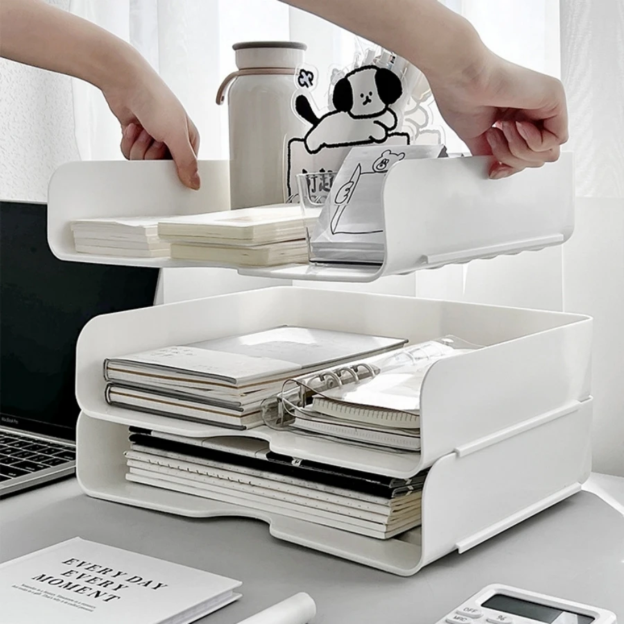 Storage box 2pc A4 File Storage Box Office Desktop Finishing Artifact Multi-functional Student Dormitory Bookshelf Desk Shelf 2pc, A4 File Storage Box Office Desktop Finishing Artifact Multi-functional Student Dormitory Bookshelf Desk Shelf