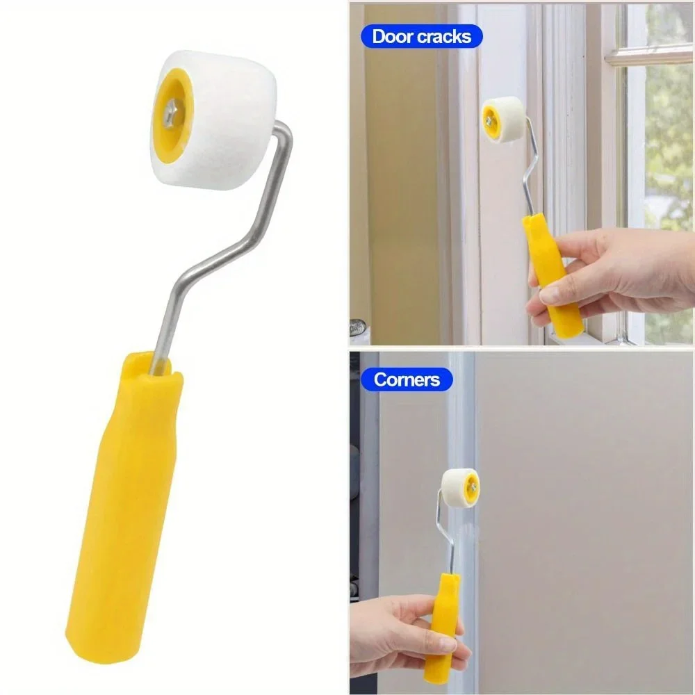 Mini Paint Rollers Doors And Ceilings Wool Brushes Extra Small Paint Touch Up Trim Edge Brush Roller wall repair paint brush