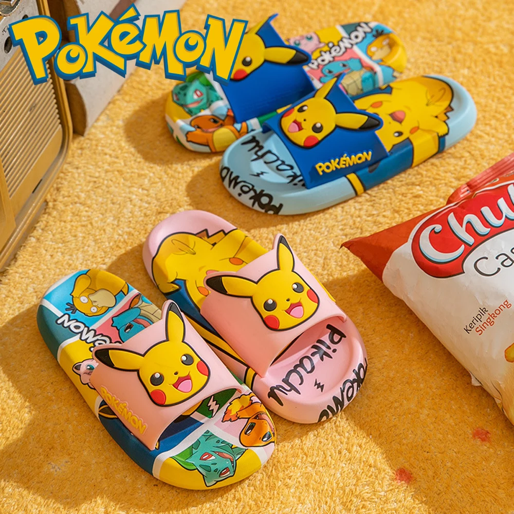 Chinelo personalizado Pokemon amarelo pikachu