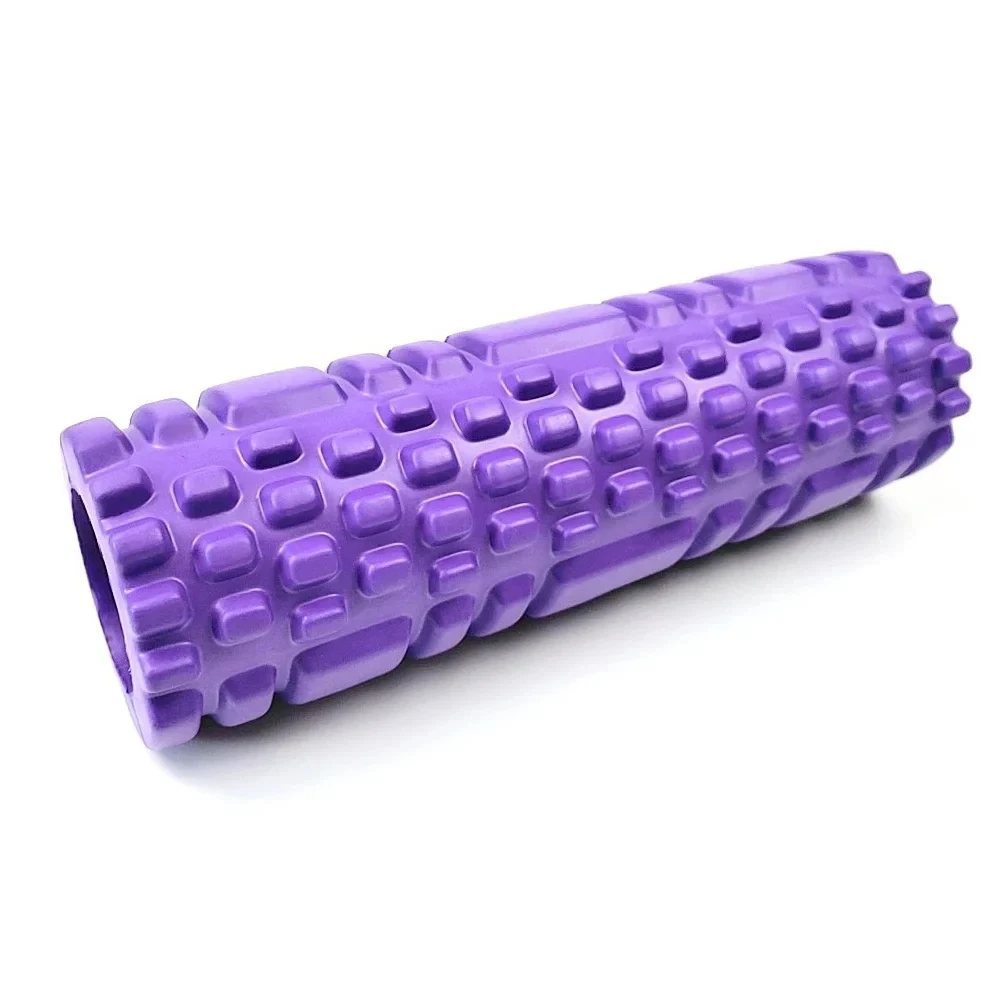 Foam roller texture close-up