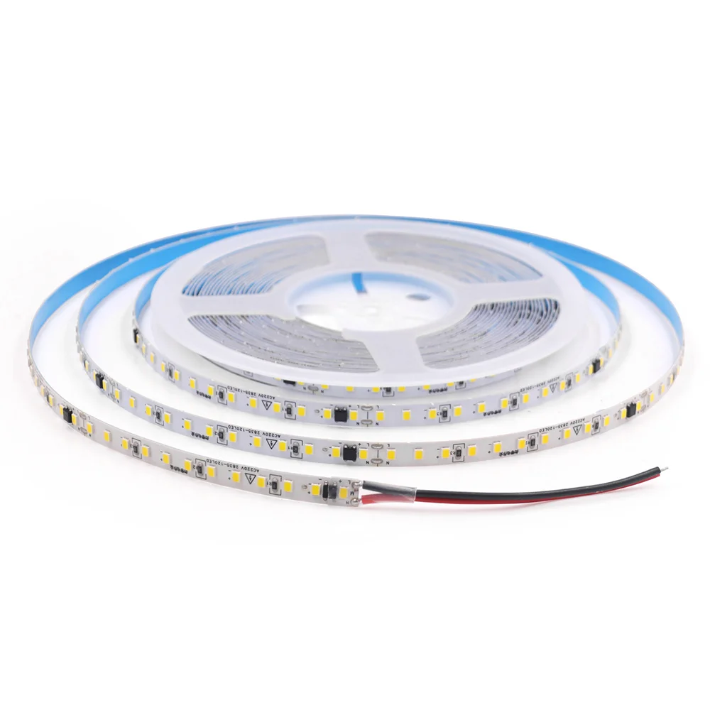 Vibrant 220V LED Strip Light - Flexible, Waterproof, Multi-Color Home Illumination Lighting