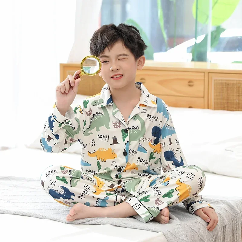 Pijamas de Pokemon Pikachu de Anime nuevo para niños, modelos de primavera y otoño, cárdigan de manga larga, ropa de descanso, traje, regalos para niños y niñas, 2023