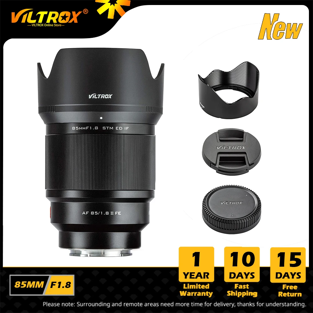 VILTROX 85 мм F1.8 E полная Рамка Автофокус портретный основной объектив AF для Fujifilm Fuji