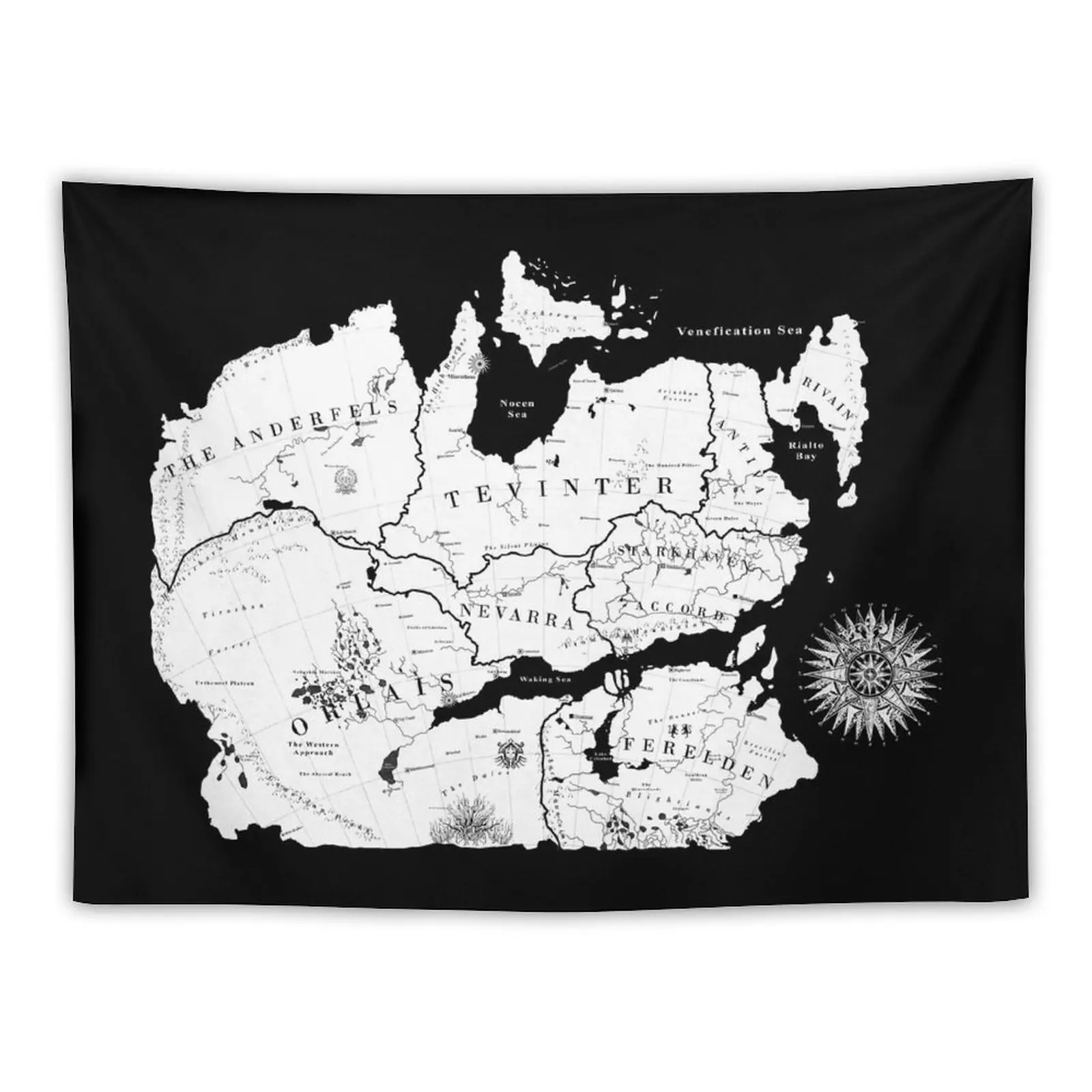 

Thedas Map Tapestry Home Decorations Bedroom Deco Room Decorations Aesthetics Aesthetic Room Decor Tapestry