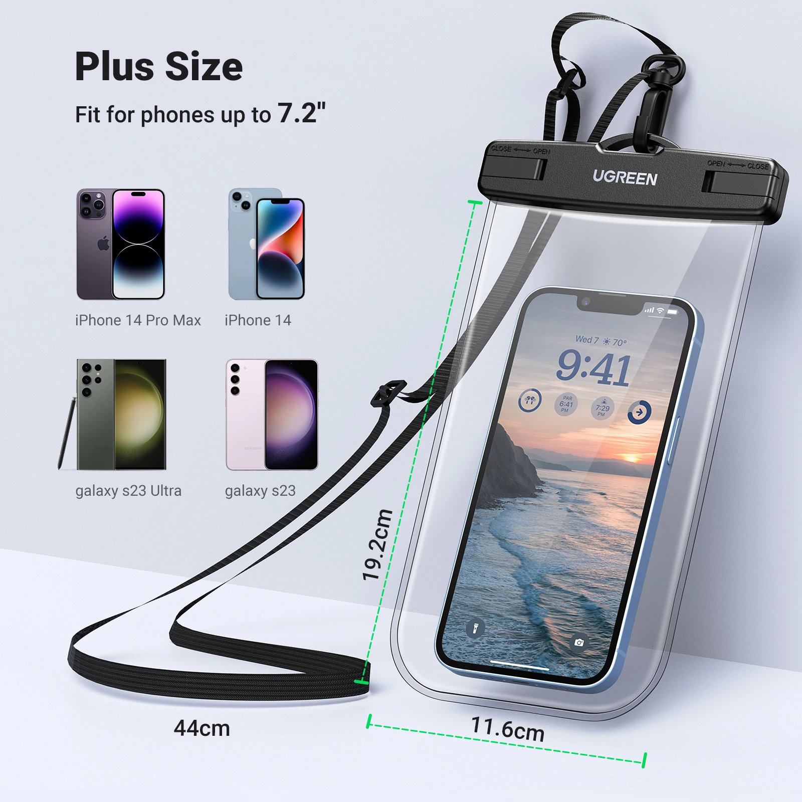 Bag Ugreen Waterproof Case Waterproof Pochette Etanche Iphone Plus