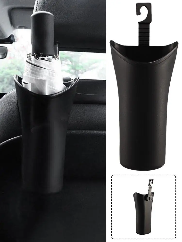 Umbrella holder car storage for rear seat suspension
