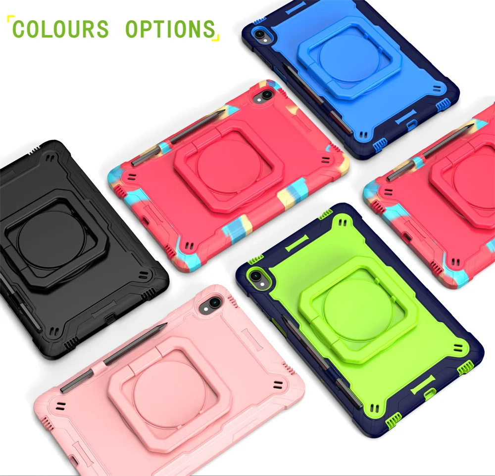 Armor Case With 360 Rotation Kickstand For Samsung Galaxy Tab S11_voghion.com