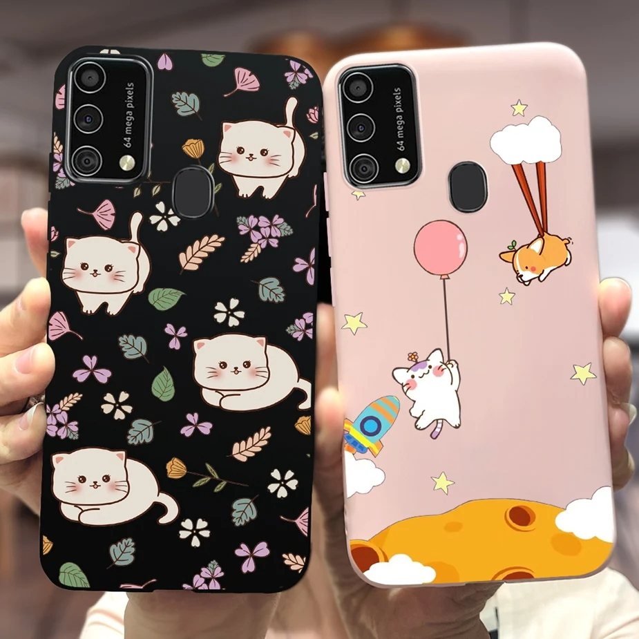 Cute Cartoon Painted Soft TPU Phone Case with Bumper Back Cover