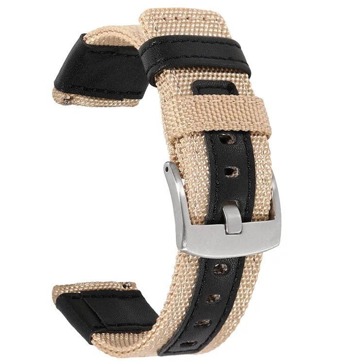 Comfortable Nylon Canvas Sport Strap with Quick Release Mechanism