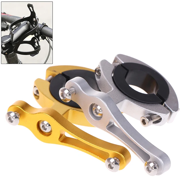 Bicycle Water Bottle Holder Alloy Handlebar Water Cup Rack Bracket Clip Clamp 6