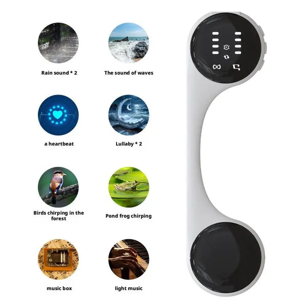 Wireless Bluetooth Speaker, Sleep Music Box with Under-Pillow Design Nighttime Audio Portable Bluetooth Speaker