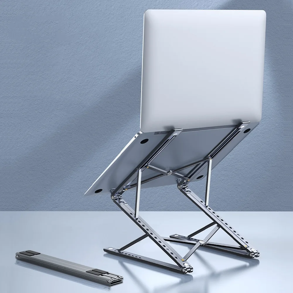 

New Adjustable Laptop Stand Aluminum For Macbook Computer PC iPad Base Tablet Table Support Notebook Stand Laptop Holder