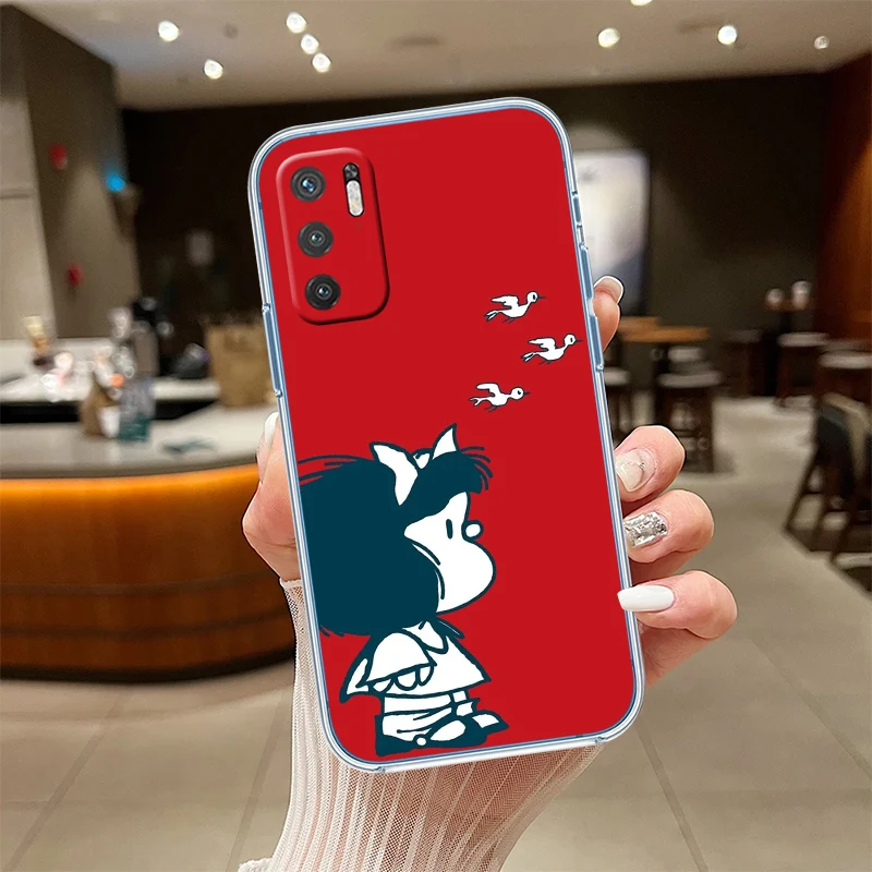 RE44 M-Mafaldas Transparent Phone Case - Sleek and Durable Protection