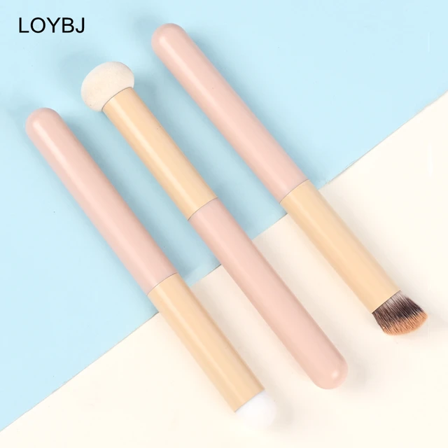 LOYBJ White Concealer Makeup Brushes Set Professional Cosmetic