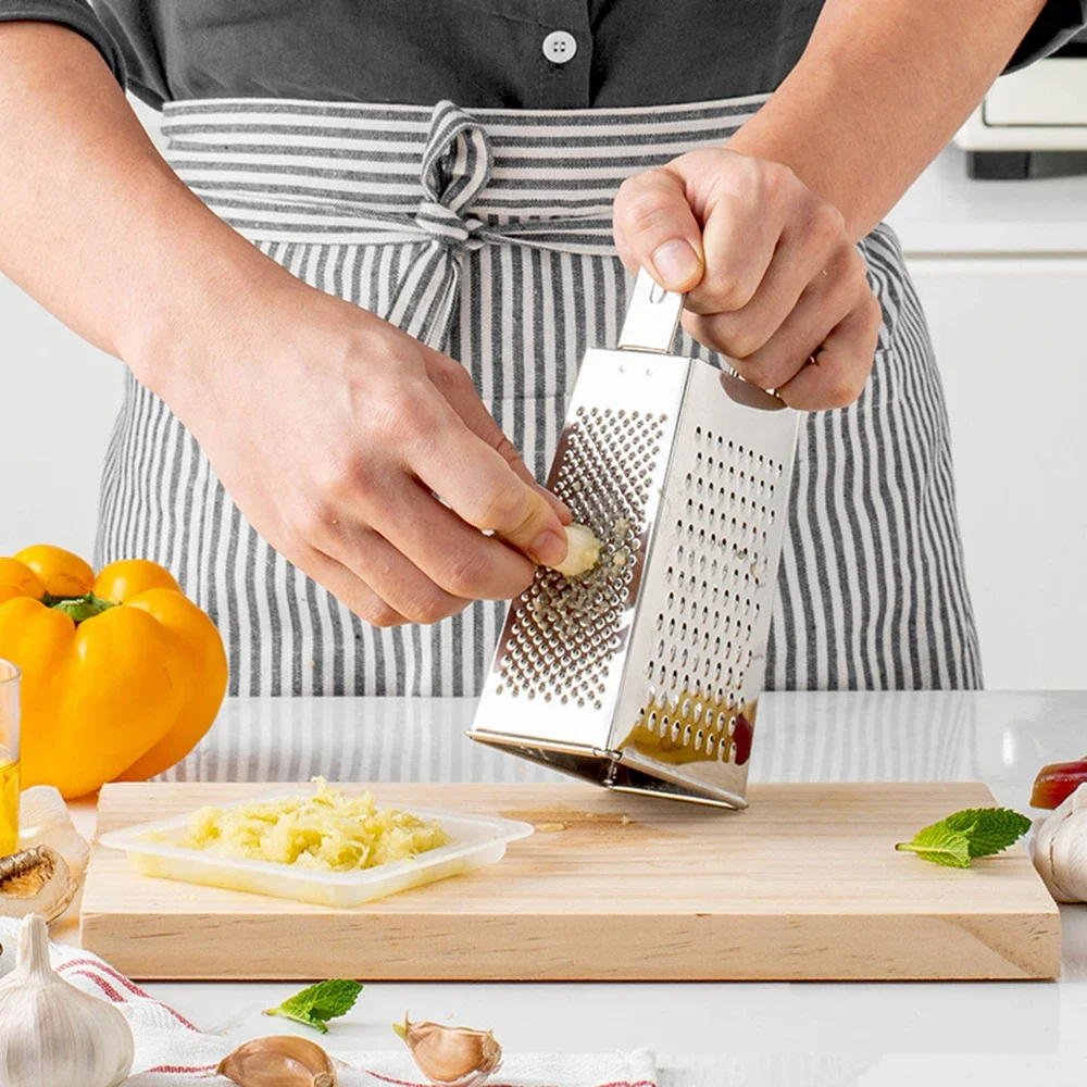 Manual Cutter Slicer 4 Side Stainless Steel Cheese Fruit Vegetable