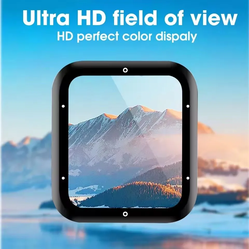 3D Curved PMMA Full Cover Screen Protector for Smart Watches - Enhanced Protection Film