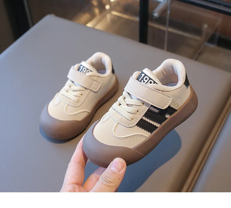Kinder Casual Schuhe Turnschuhe Jungen Sport Atmungsaktive Tennis Sneaker Baby Kinder Mädchen Schuhe Frühling Mode Weiß Flache Laufschuh – Detail 9